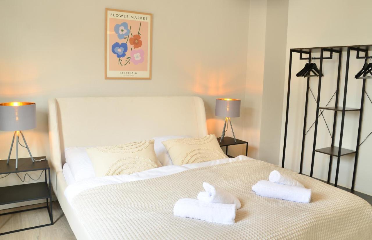 Milpau Bottrop 2 - Modernes Und Zentrales Premium-Apartment Fuer 4 Personen Mit Queensize-Bett Und Einzelbetten - Netflix, Nespresso Und Smart-Tv Exteriör bild