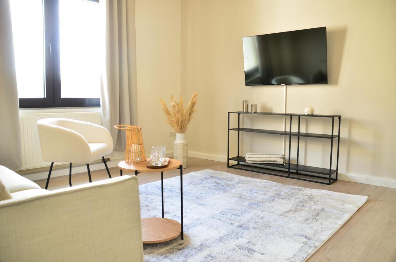 Milpau Bottrop 2 - Modernes Und Zentrales Premium-Apartment Fuer 4 Personen Mit Queensize-Bett Und Einzelbetten - Netflix, Nespresso Und Smart-Tv Exteriör bild