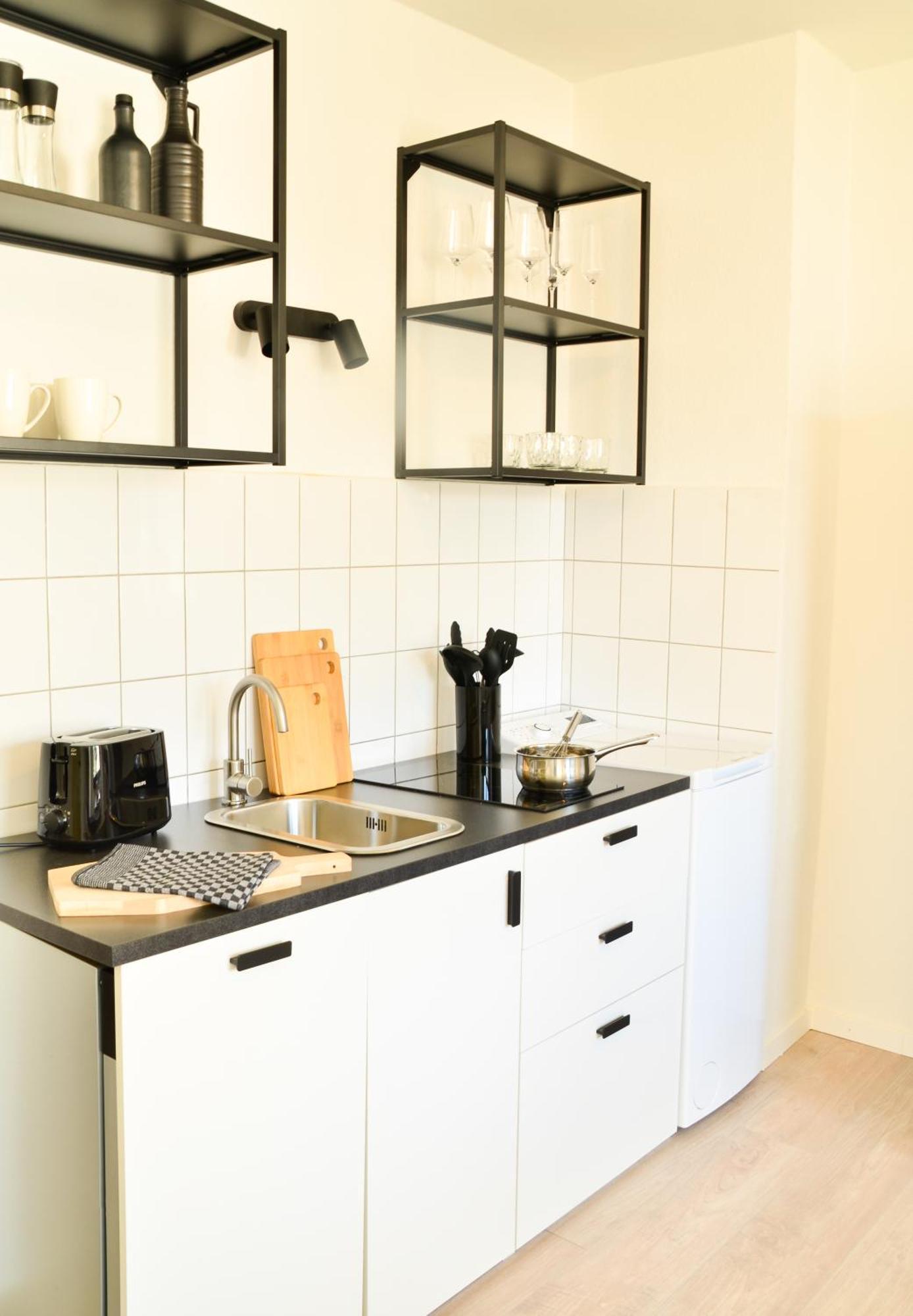 Milpau Bottrop 2 - Modernes Und Zentrales Premium-Apartment Fuer 4 Personen Mit Queensize-Bett Und Einzelbetten - Netflix, Nespresso Und Smart-Tv Exteriör bild