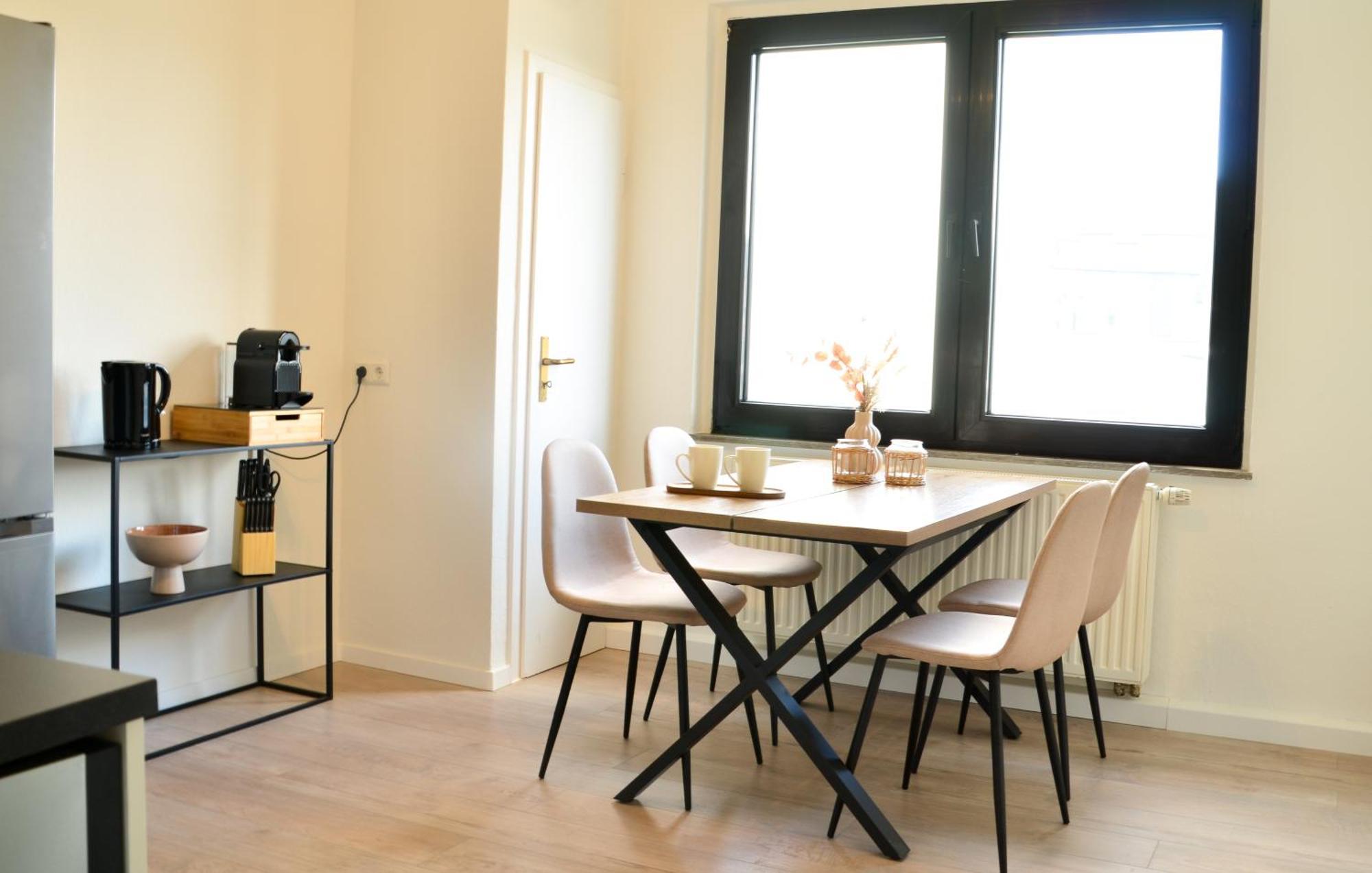 Milpau Bottrop 2 - Modernes Und Zentrales Premium-Apartment Fuer 4 Personen Mit Queensize-Bett Und Einzelbetten - Netflix, Nespresso Und Smart-Tv Exteriör bild