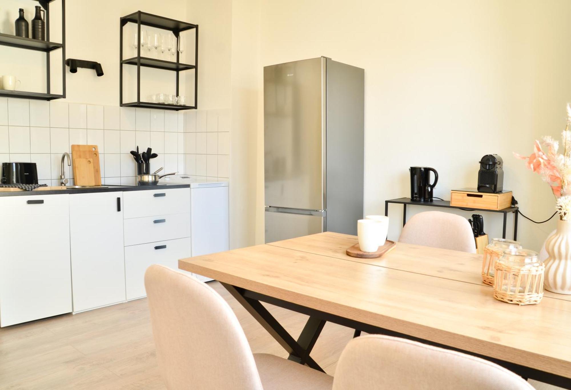 Milpau Bottrop 2 - Modernes Und Zentrales Premium-Apartment Fuer 4 Personen Mit Queensize-Bett Und Einzelbetten - Netflix, Nespresso Und Smart-Tv Exteriör bild